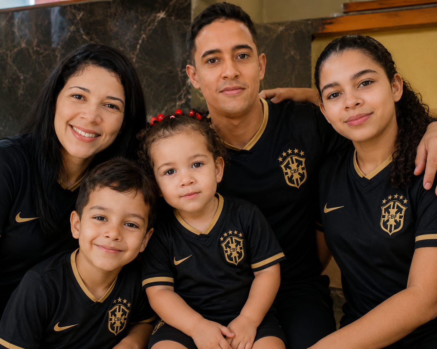 Família na Estação